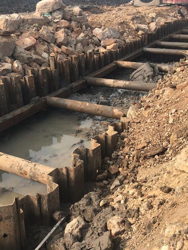 拉森鋼板樁支護